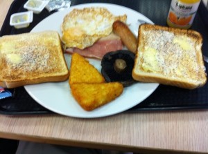 Breakfast at Luton